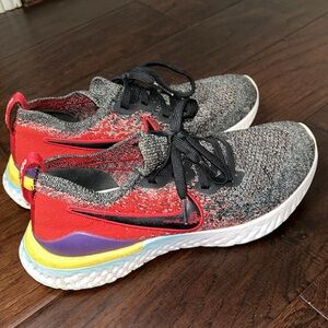 Rainbow Nike Athletic Shoes